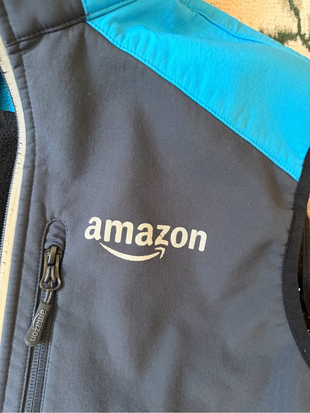 Amazon Delivery Fleece Vest - Picture 2 of 3